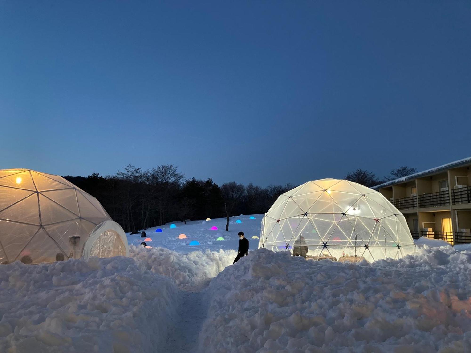 Mineyama Kogen Hotel Relaxia Kamikawa  Eksteriør billede